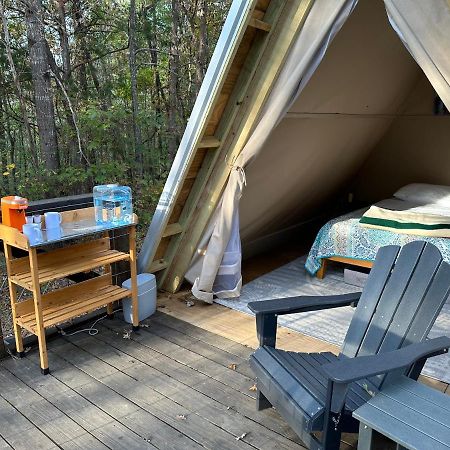 Bohamia - Cozy A-Frame Glamp On 268 Acre Forest Retreat Talladega Esterno foto